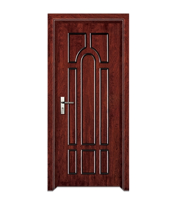 Small rectangular patterns wooden flush door