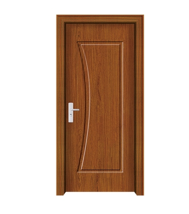 Minimalist panel PVC door