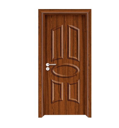 Combined pattern panel PVC door