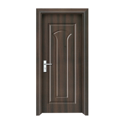 Simple patterns panel PVC door