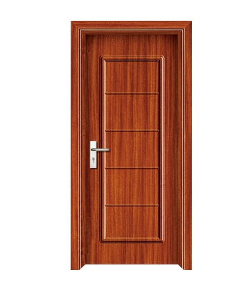 Rectangular patterns panel PVC door
