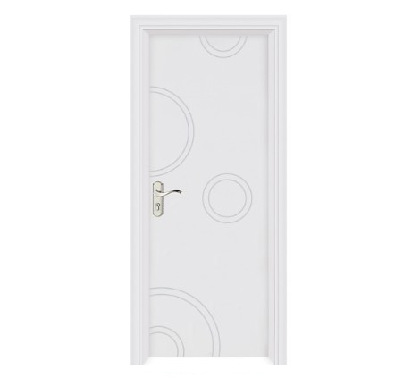 White fashionable WPC door