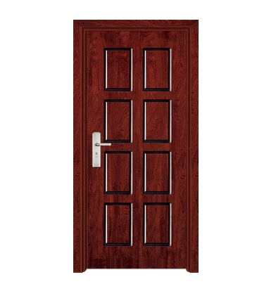 Rectangular patterns wooden flush door